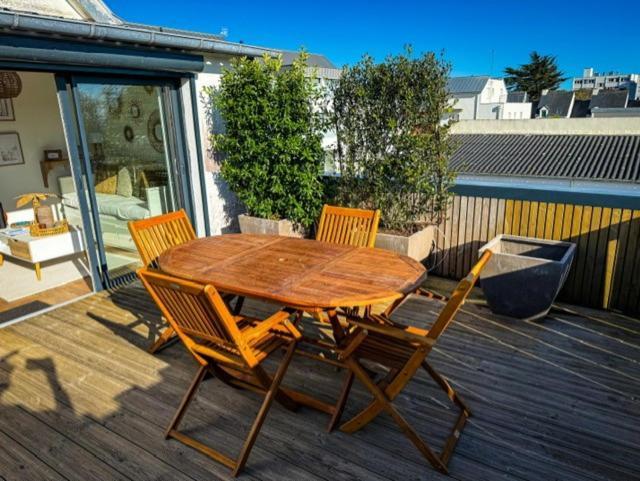 Ferienwohnung Cosy'S Terrasse Larmor-Plage Exterior foto